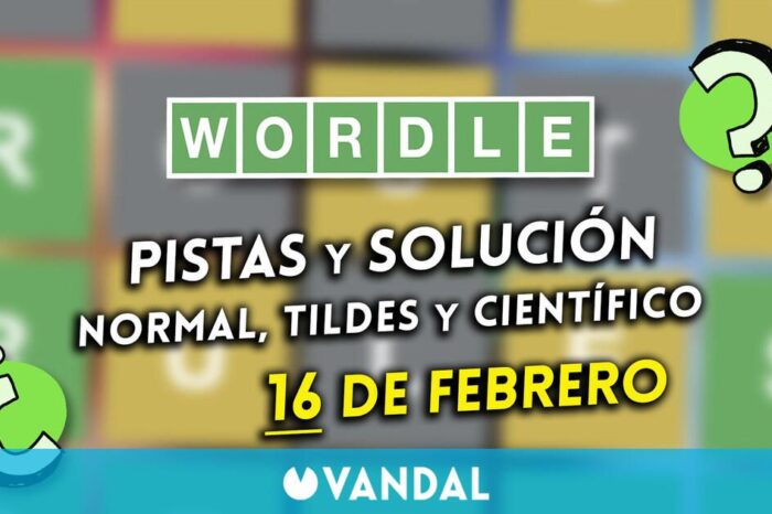 Wordle en español, tildes y cientifico hoy 16 de febrero: Pistas y solucion a la palabra oculta