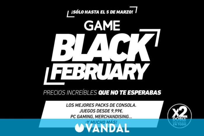 El GAME Black February trae mas ofertas en consolas, ordenadores, juegles y mas productles