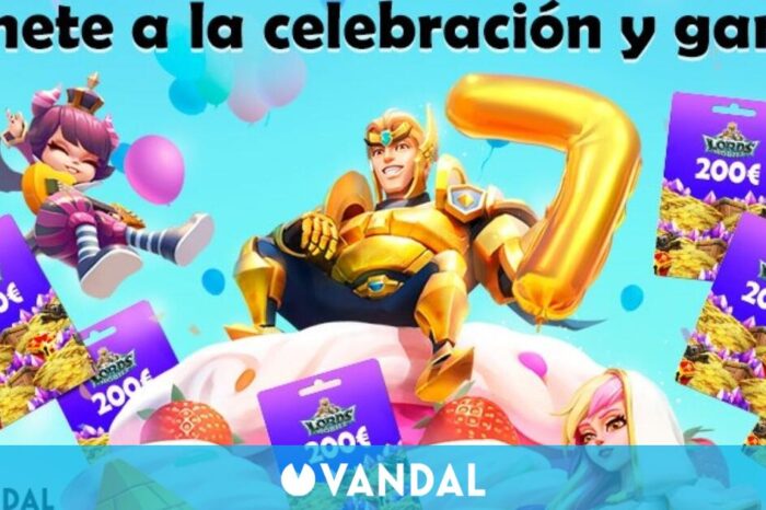Lords Mobile celebra su septimo aniversario con un pack gratis valorado en 200 eurles