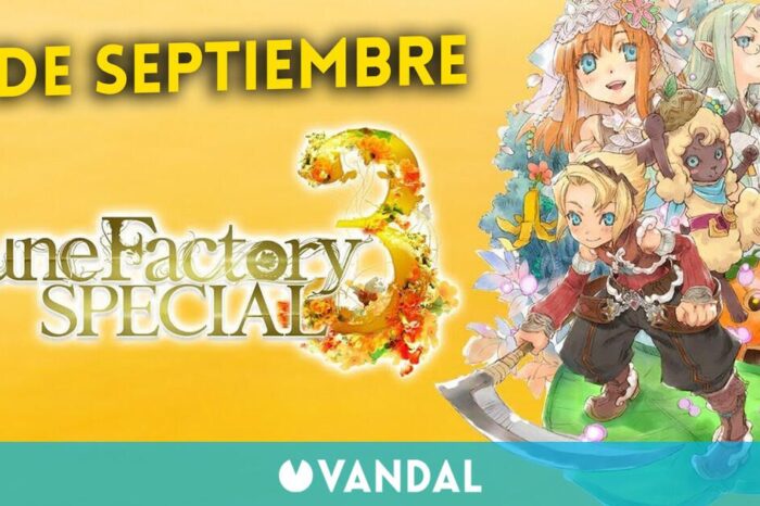 Rune Factory 3 Special ya tiene fecha de lanzamiento en Nintendo Switch y PC