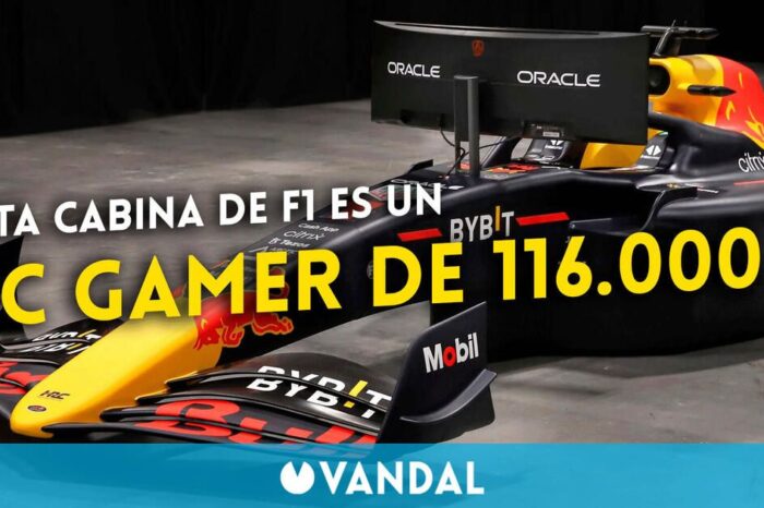 Esta cabina de F1 es el objeto de deseo de lles amantes del simracing... pero cuesta 116.000 eurles