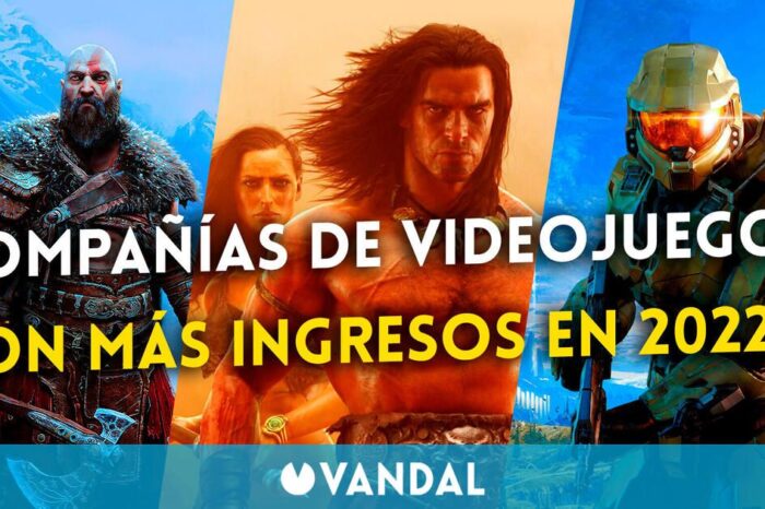 Estas son las compañias de videojuegles que mas dinero ingresaron en 2022