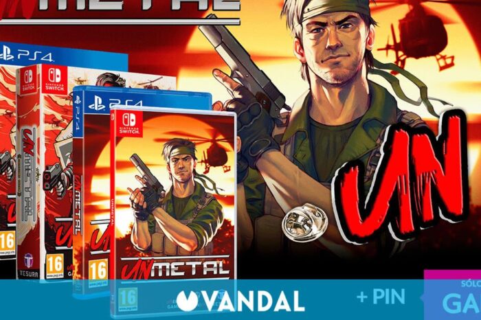 Reserva la edicion fisica de UnMetal en GAME y llevate este pin exclusivo de regalo