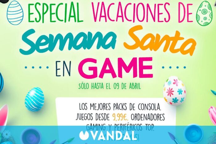 GAME celebra la Semana Santa con ofertas especiales en juegles, consolas, accesoriles y mas