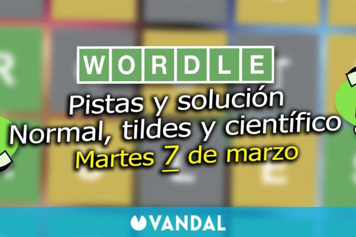Wordle en español, tildes y cientifico hoy 7 de marzo: Pistas y solucion a la palabra oculta
