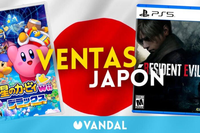 Resident Evil 4 Remake y Switch repiten como lo mas vendido de la semana en Japon