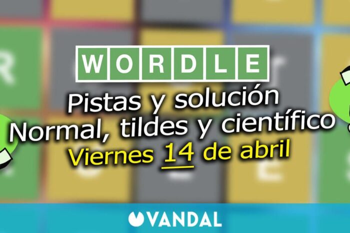 Wordle en español, tildes y cientifico hoy 14 de abril: Pistas y solucion a la palabra oculta