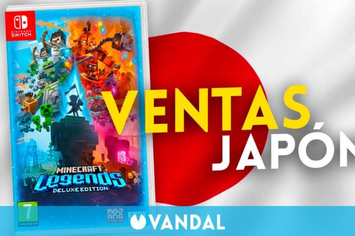 Minecraft Legends y Switch fueron lo mas vendido de la semana en Japon