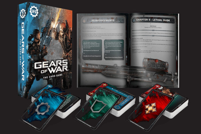 Ya disponible el juego de cartas de Gears of War - Generacion Xbox