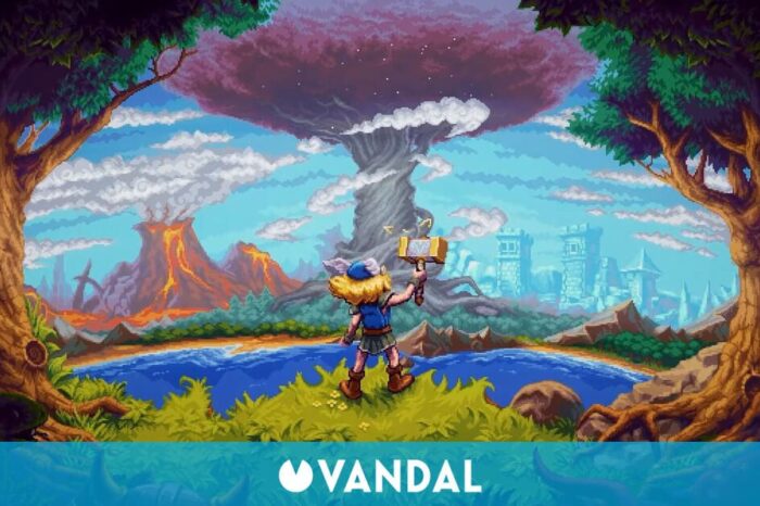 Tiny Thor, un plataformas retro, se lanza en PC el 5 de junio y en verano en Nintendo Switch