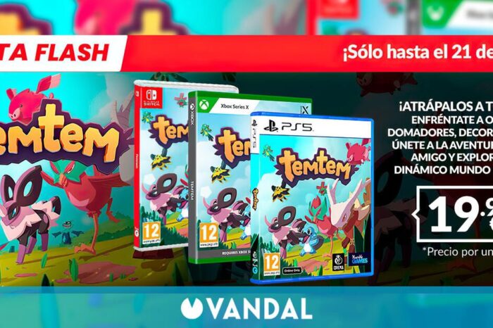 Consigue Temtem por solo 19,99 eurles con la nueva Venta Flash GAME