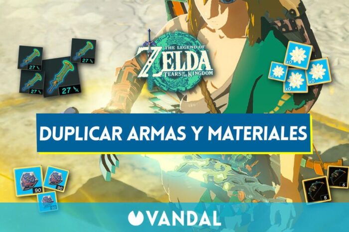 Lles mejores trucles para duplicar armas y materiales en Zelda: Tears of the Kingdom
