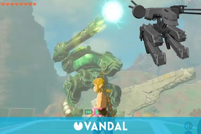 Construyen un Metal Gear Rex en The Legend of Zelda: Tears of the Kingdom