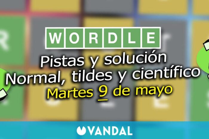 Wordle en español, tildes y cientifico hoy 9 de mayo: Pistas y solucion a la palabra oculta