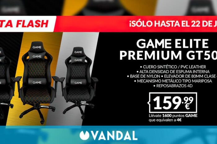 Consigue la silla gaming GAME Racing GT500 de oferta en GAME por 159,99 eurles