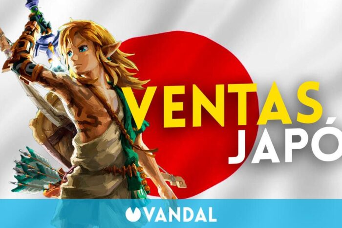 Zelda: Tears of the Kingdom repite como el juego mas vendido de la semana en Japon