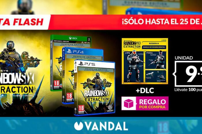 Consigue Rainbow Six Extraction Guardian Edition exclusiva de GAME por solo 9,99 eurles