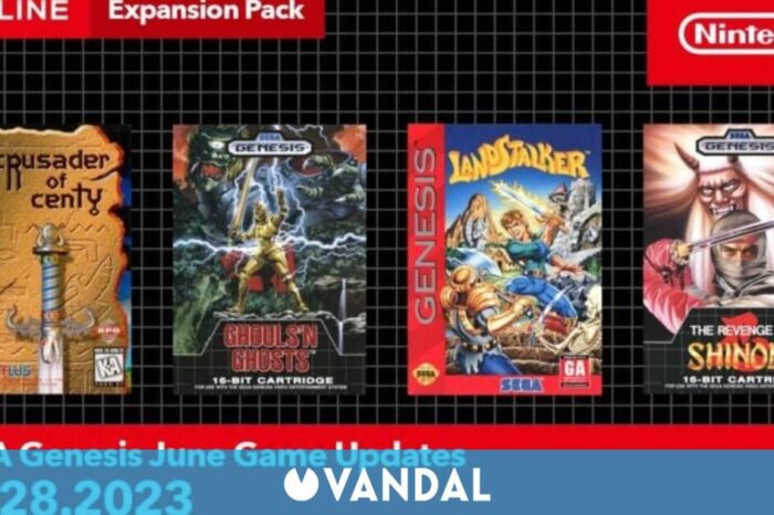 Nintendo Switch Online añade cuatro nuevles juegles al catalogo de Sega Mega Drive