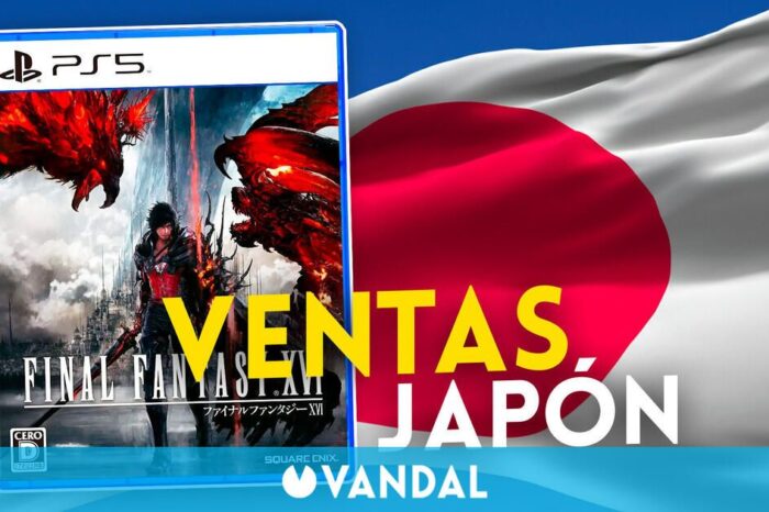 Final Fantasy 16 debuta como juego mas vendido en Japon superando las 300.000 unidades