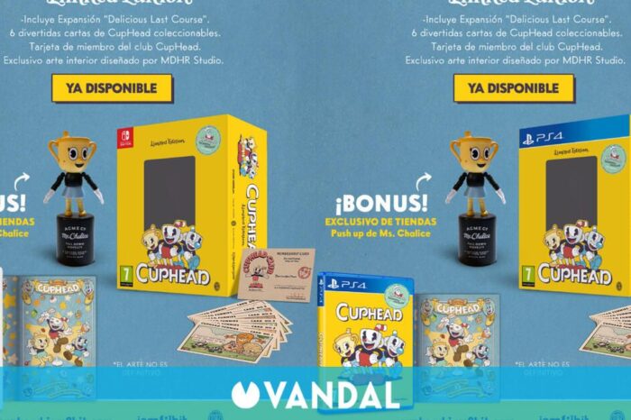 Cuphead Limited Edition ya esta disponible en formato fisico para Nintendo Switch y PS4