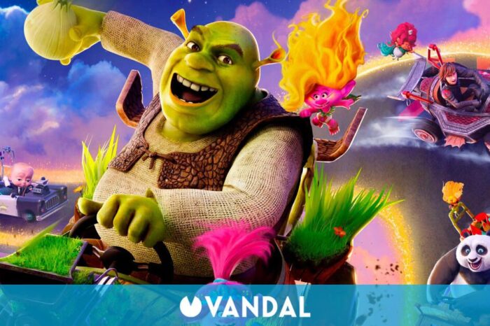 Shrek vuelve a lles videojuegles en DreamWorks All-Star Kart Racing!, previsto para este año