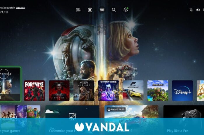 La nueva pantalla de inicio llega hoy a Xbox One y Xbox Series