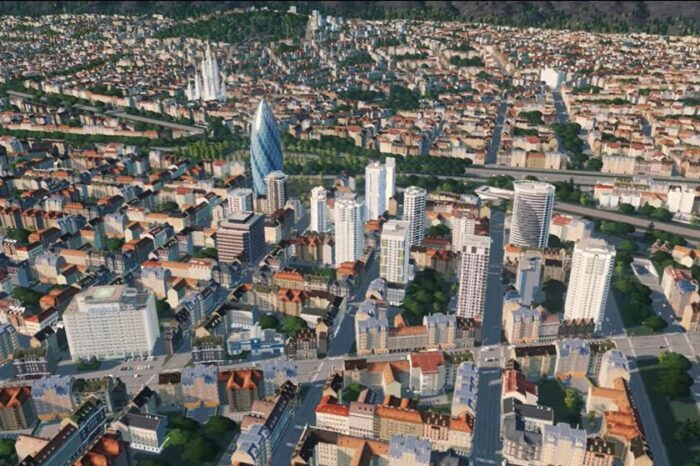 Hay gente reproduciendo las ciudades españolas al detalle en 'Cities: Skylines'. Y es espectacular