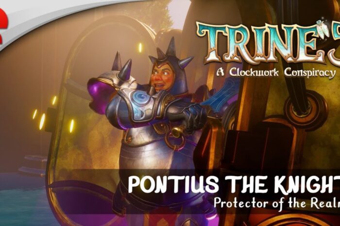 Conoce a Pontius, el audaz caballero de Trine 5