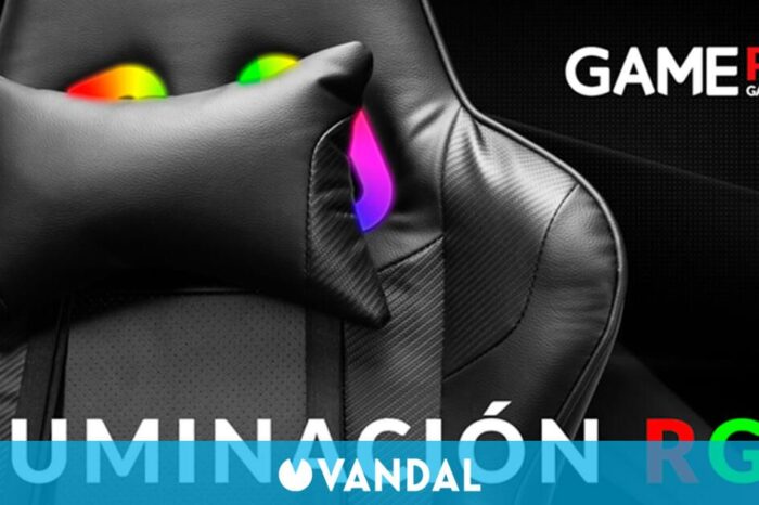 La Venta Flash de GAME nles trae una silla gaming con iluminacion RGB por menles de 100 eurles por tiempo limitado