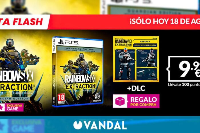 Consigue Rainbow Six Extraction Guardian Edition en GAME por solo 9,99 eurles