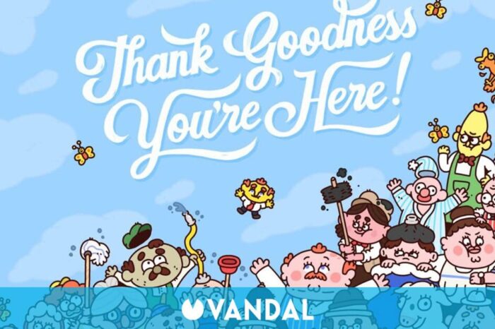 Asi es Thank Goodness You're Here!, una comedia de aventuras con una estetica peculiar