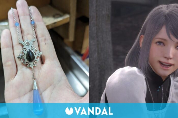 Una joven de Cuenca realiza una replica exacta del colgante de Jill de Final Fantasy XVI