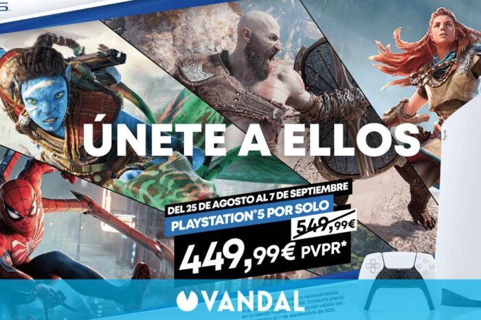 Última oportunidad para conseguir una PS5 por 100 eurles menles y disfrutar de la nueva generacion