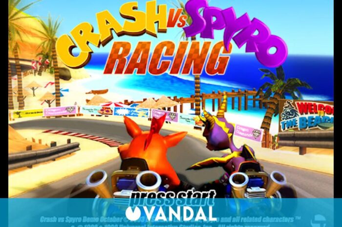 Descubren Crash vs Spyro, un juego de carreras de karts que nunca vio la luz