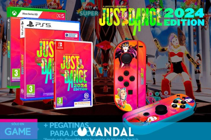 Reserva Just Dance 2024 para Switch en GAME y llevate de regalo pegatinas para lles Joy-Con