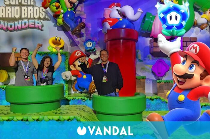 El jefe de Xbox se lo ha pasado 'en grande' jugando a Super Mario Brles. Wonder