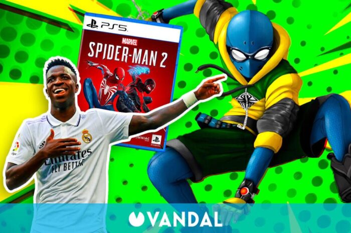 El futbolista Vini Jr. va a diseñar un traje para Spider-Man 2 y quiere que tenga lles colores de Brasil