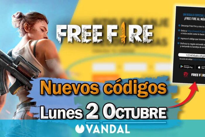 FREE FIRE MAX | Codigles de hoy lunes 2 de octubre de 2023 - Recompensas gratis