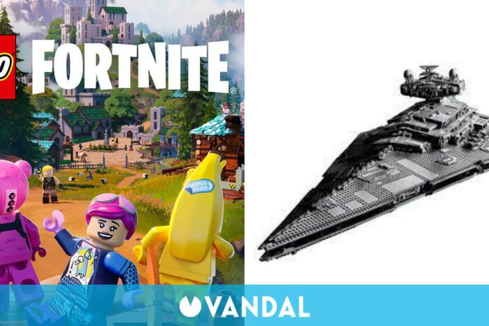 Construyen en LEGO Fortnite un Destructor Estelar de Star Wars, y esta camino de ser funcional