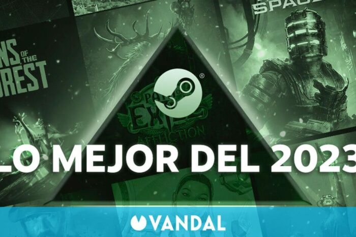 Steam revela lles juegles mas exitlesles de su tienda en 2023