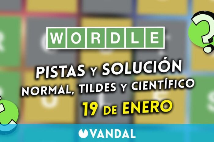 Wordle en español, tildes y cientifico hoy 19 de enero: Pistas y solucion a la palabra oculta