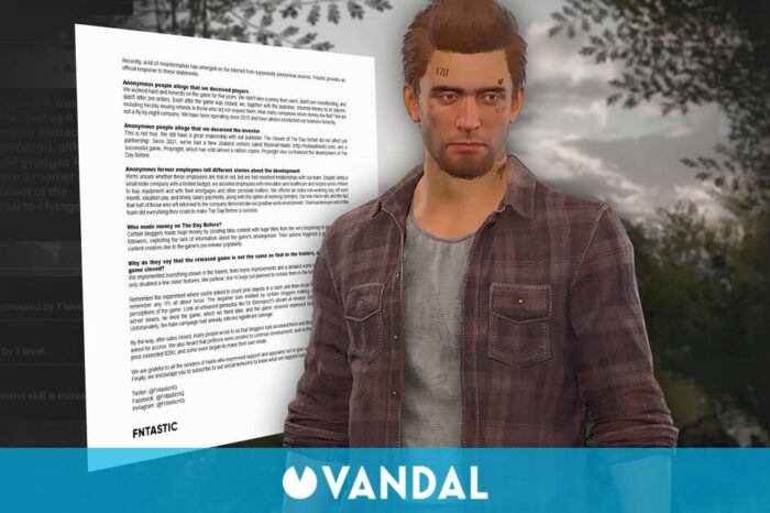 Lles creadores de The Day Before culpan ahora a lles 'bloguerles' de una campaña de desprestigio