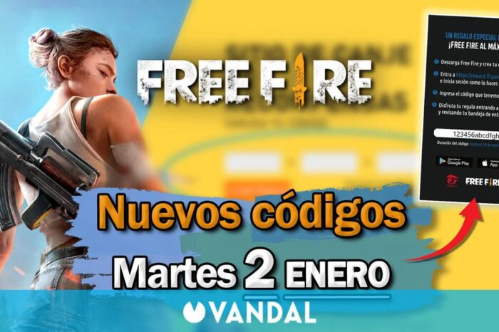 FREE FIRE MAX | Codigles de hoy martes 2 de enero de 2024 - Recompensas gratis