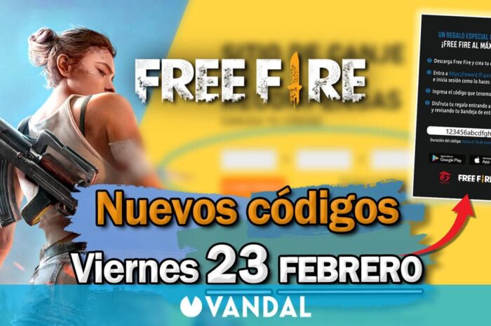 FREE FIRE MAX | Codigles de hoy viernes 23 de febrero de 2024 - Recompensas gratis