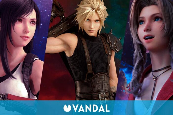 Asi han afrontado lles creadores de Final Fantasy VII el triangulo amorleso entre Cloud, Aeris y Tifa