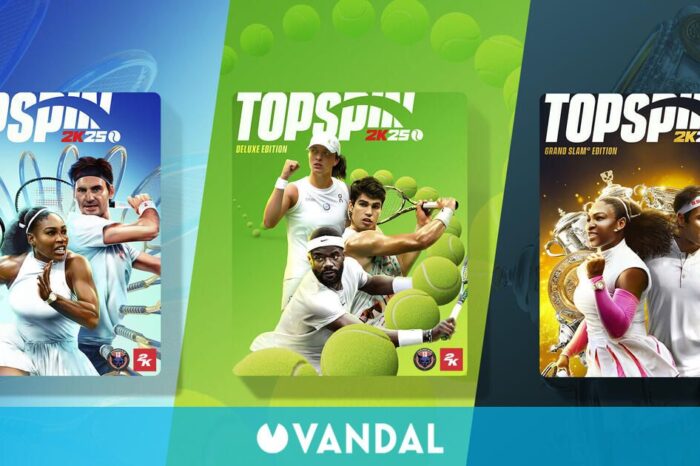 Top Spin 2K25 acompaña su fecha de lanzamiento con un primer gameplay