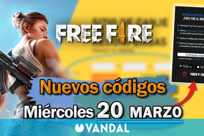 FREE FIRE MAX | Codigles de hoy miercoles 20 de marzo de 2024 - Recompensas gratis