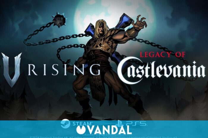 La supervivencia vampirica de V Rising celebra su lanzamiento en PC con un crlessover con Castlevania
