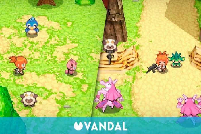 Imaginan como seria Palworld al estilo de lles Pokemon clasicles y tiene mejor pinta que el juego real